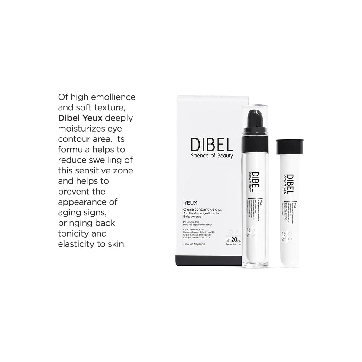 RÉVE DIBEL YEUX CREMA CONTORNO DE OJOS 20ML