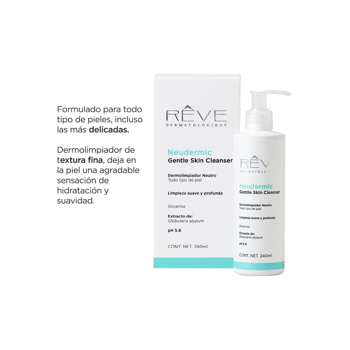RÉVE NEUDERMIC DERMOLIMPIADOR NEUTRO GEL 240ML