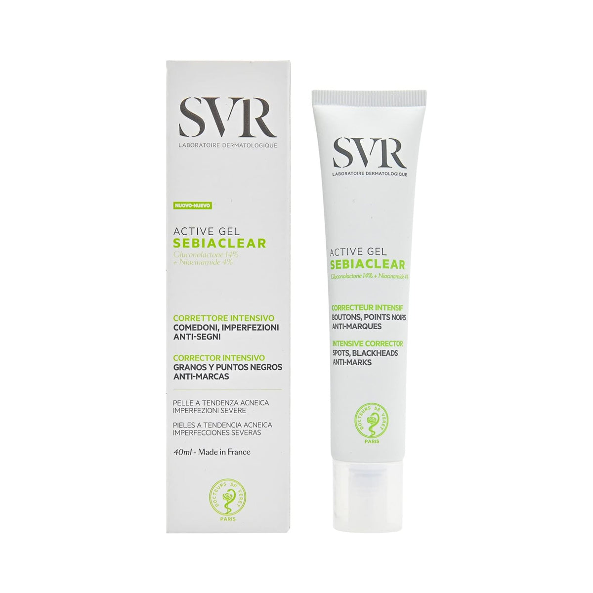 SVR SEBIACLEAR ACTIVE GEL 40ML
