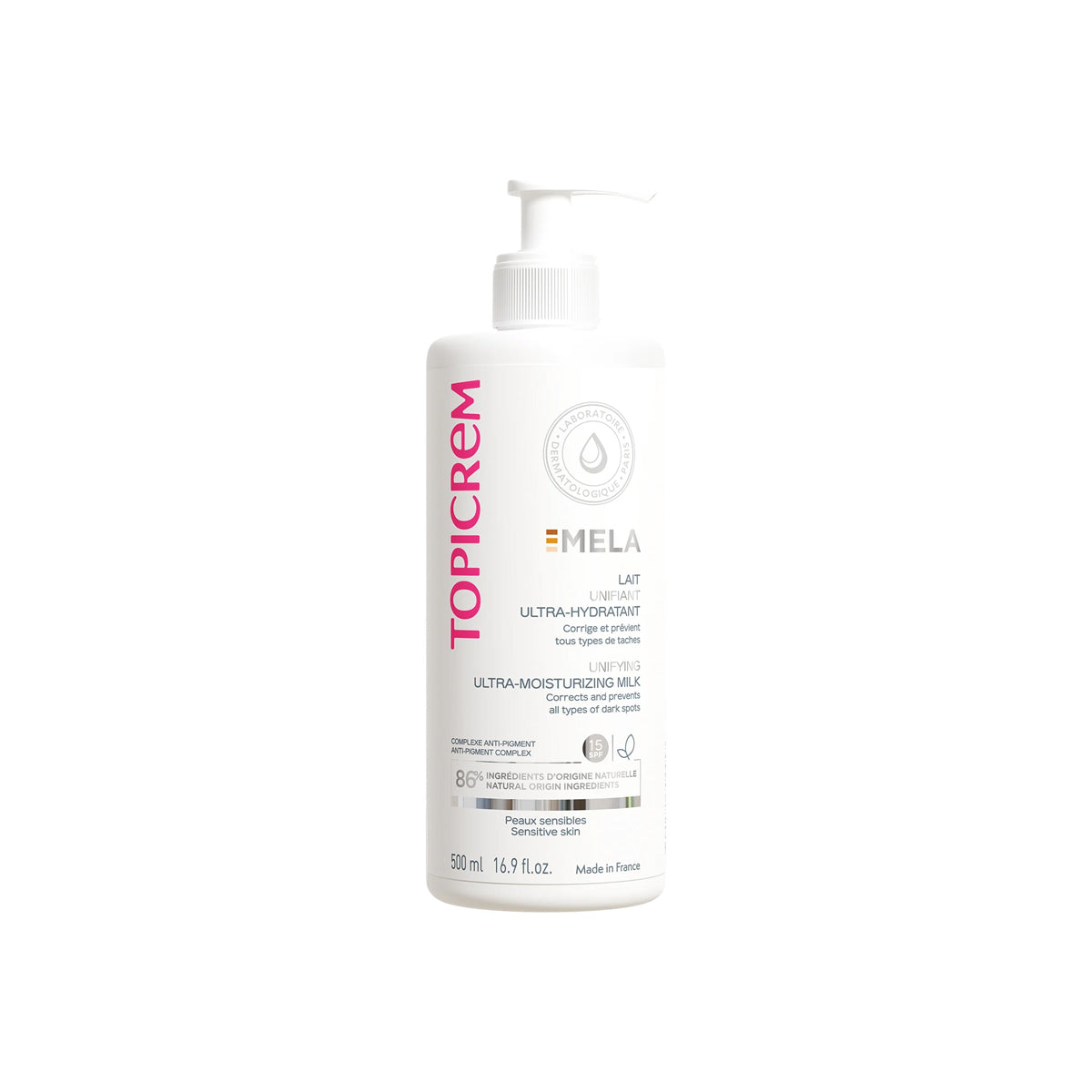 TOPICREM MELA LECHE UNIFICADORA ULTRA-HIDRATANTE 500ML