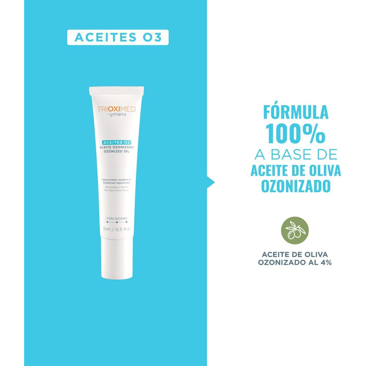 TRIOXIMED ACEITES O3 ACEITE OZONIZADO 15ML