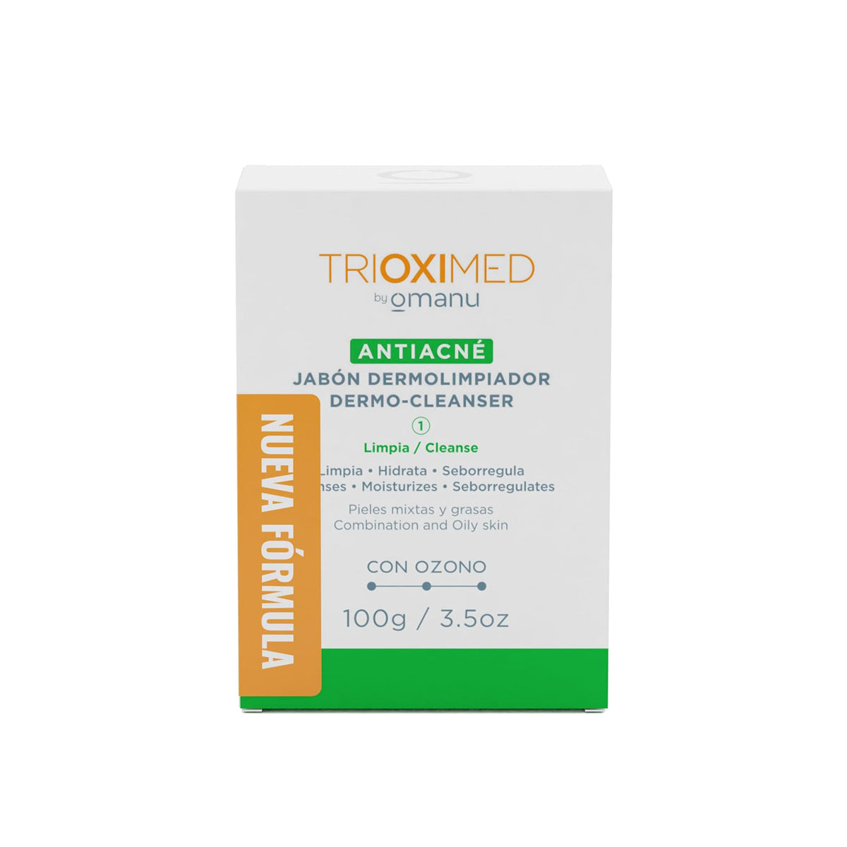 TRIOXIMED ANTIACNÉ JABÓN DERMOLIMPIADOR DERMO-CLEANSER 100GR