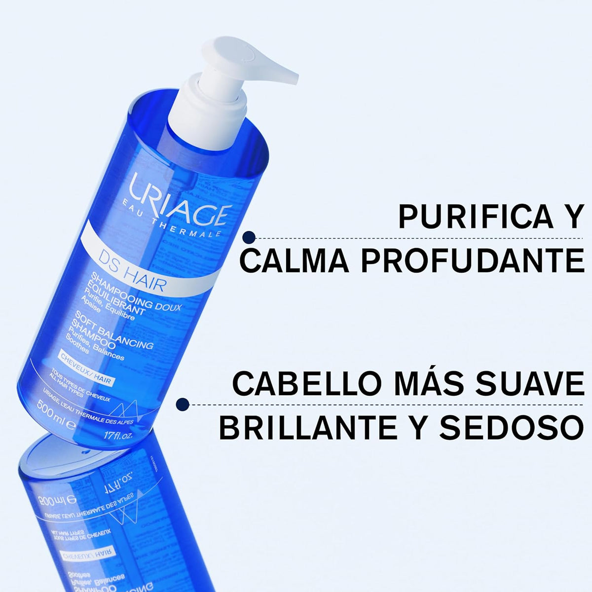 URIAGE DS HAIR SOFT BALANCING SHAMPOO 500ML