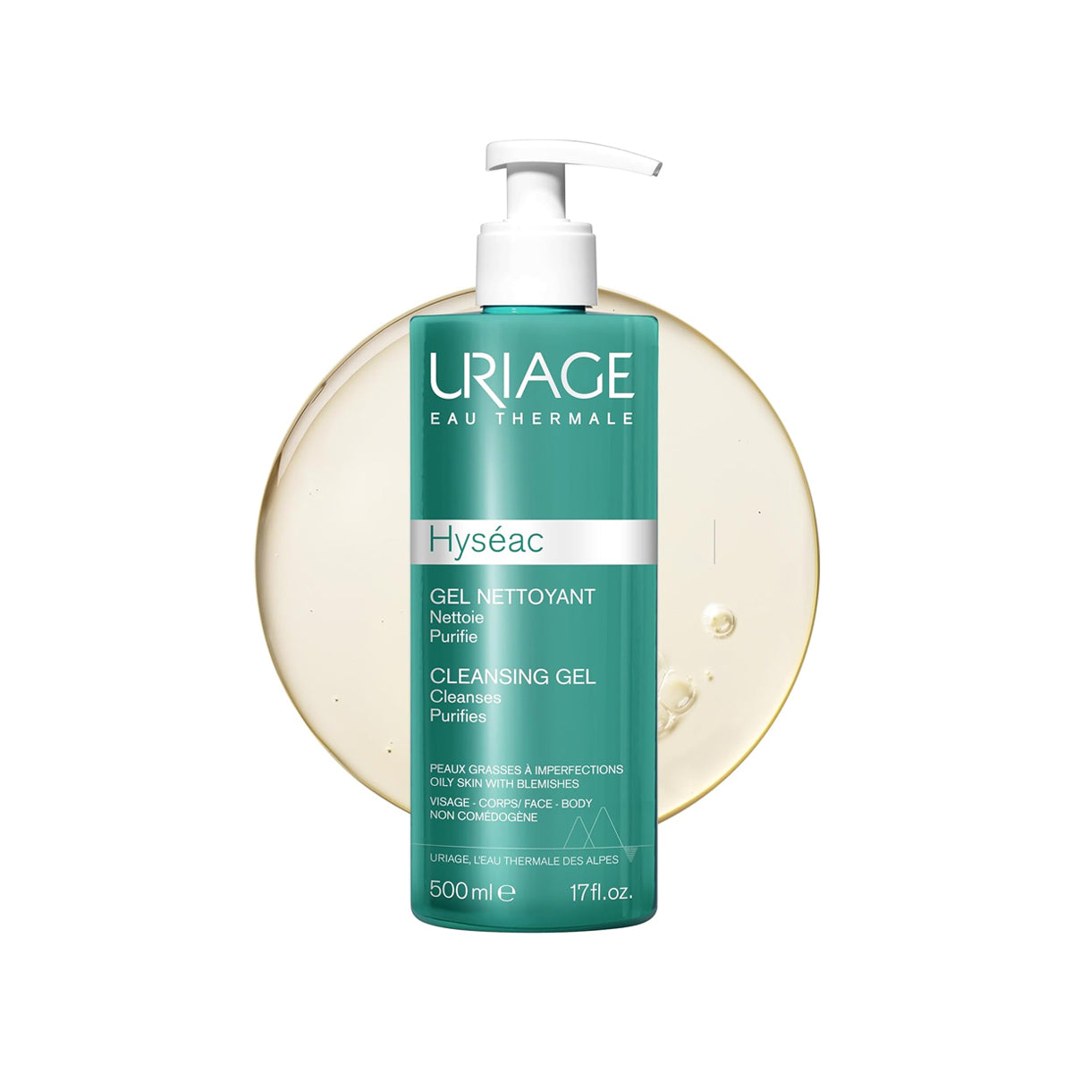 URIAGE HYSEAC ANTI-BLEMISH CLEANSING GEL 500ML