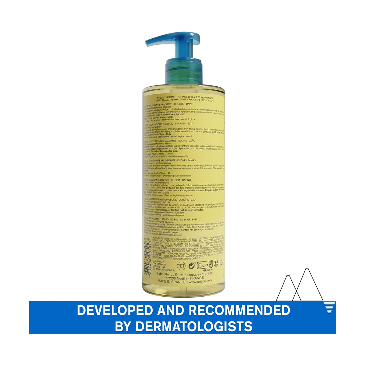 URIAGE XÉMOSE CLEANSING SOOTHING OIL 500ML