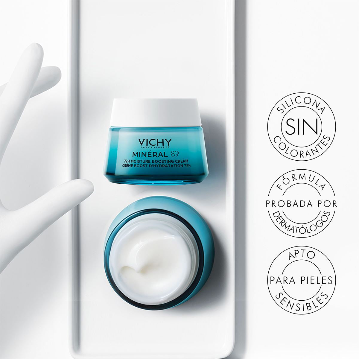 VICHY MINERAL 89 CREMA BOOST DE HIDRATACIÓN 72H 50ML