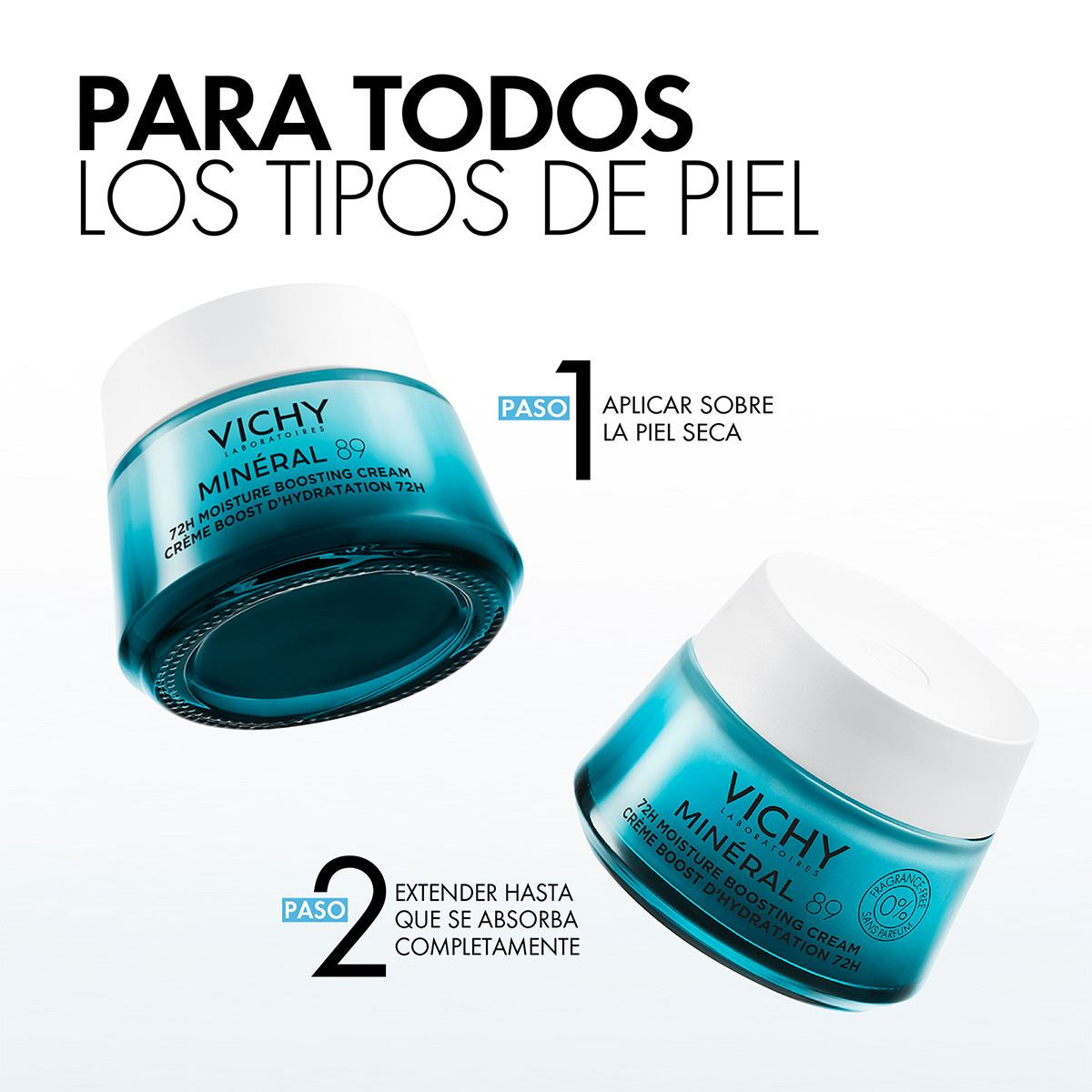 VICHY MINERAL 89 CREMA BOOST DE HIDRATACIÓN 72H 50ML