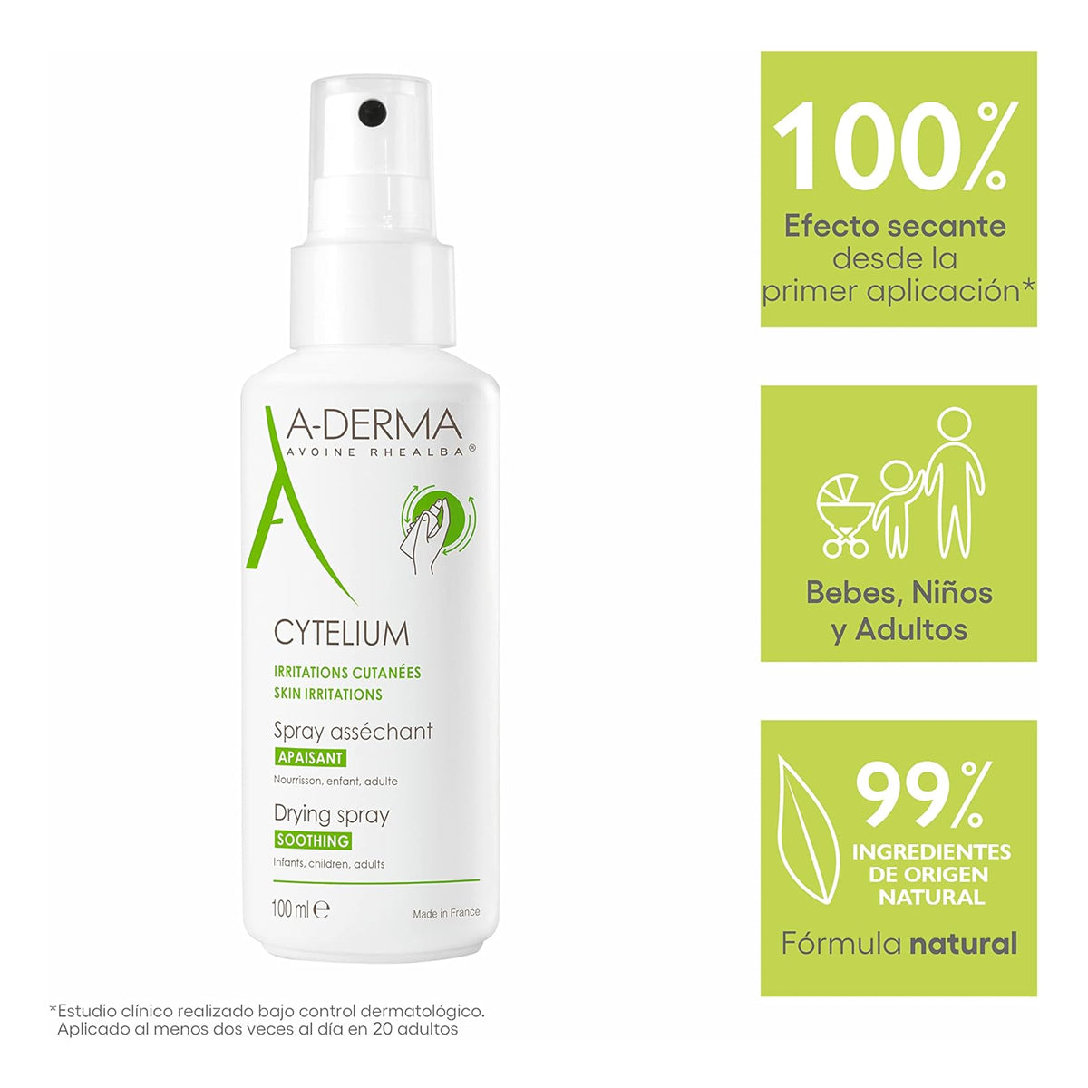 A-DERMA CYTELIUM SPRAY 100ML