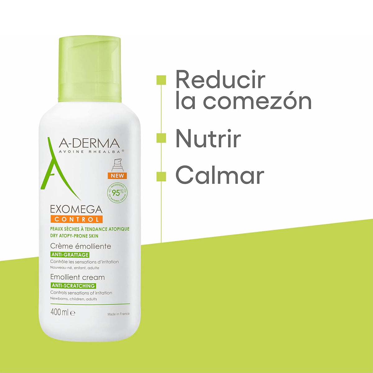 A-DERMA EXOMEGA CONTROL CREMA EMOLIENTE 400ML