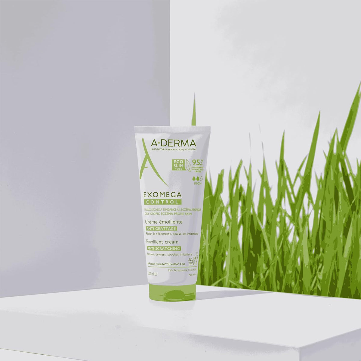 A-DERMA EXOMEGA CONTROL CREMA EMOLIENTE ANTICOMEZÓN 200ML