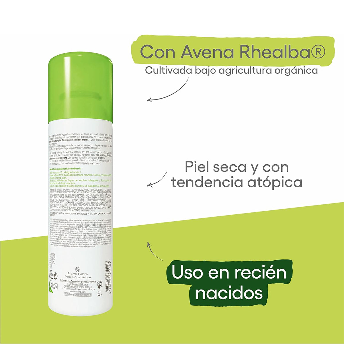 A-DERMA EXOMEGA CONTROL SPRAY EMOLIENTE 200ML