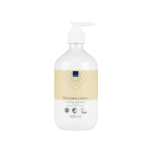 ABENA SKINCARE LOCIÓN HIDRATANTE PARA MANOS, CARA Y CUERPO 14% LÍPIDOS 500ML