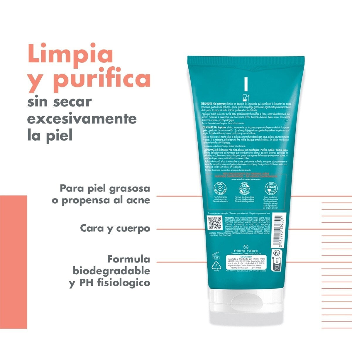 AVENE CLEANANCE GEL LIMPIADOR 200 ML