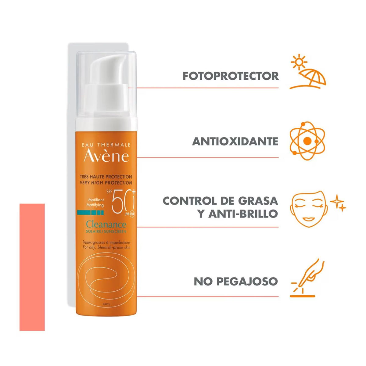 AVENE CLEANANCE SOLAIRE FPS 50+ 50ML