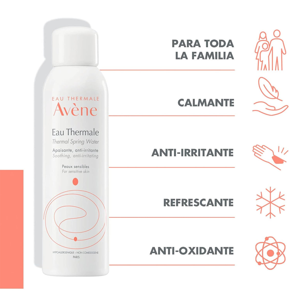 AVENE EAU THERMALE AGUA TERMAL CALMANTE ANTI-IRRITANTE 150ML