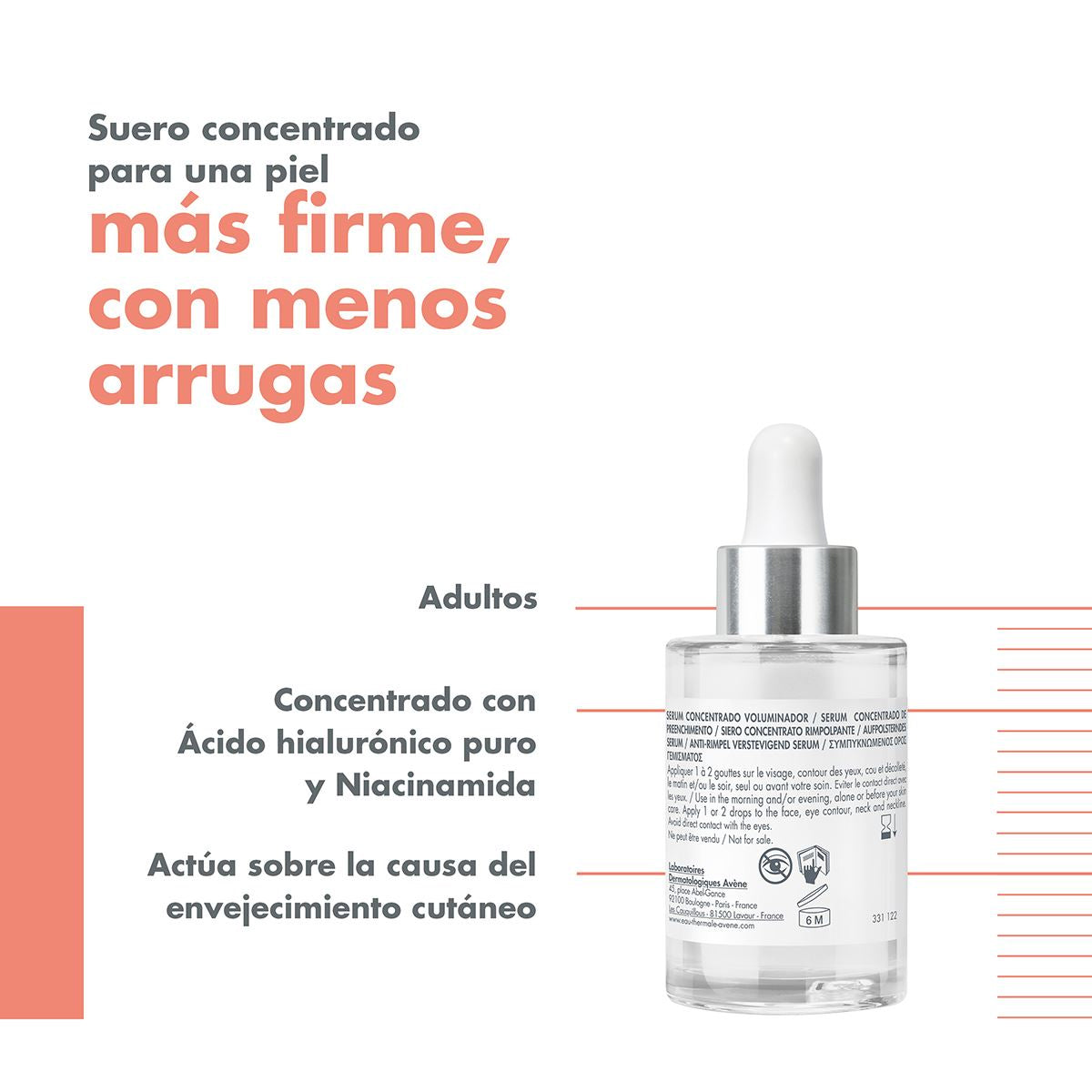 AVENE HYALURON ACTIV B3 SÉRUM REDENSIFICANTE CONCENTRADO 30ML