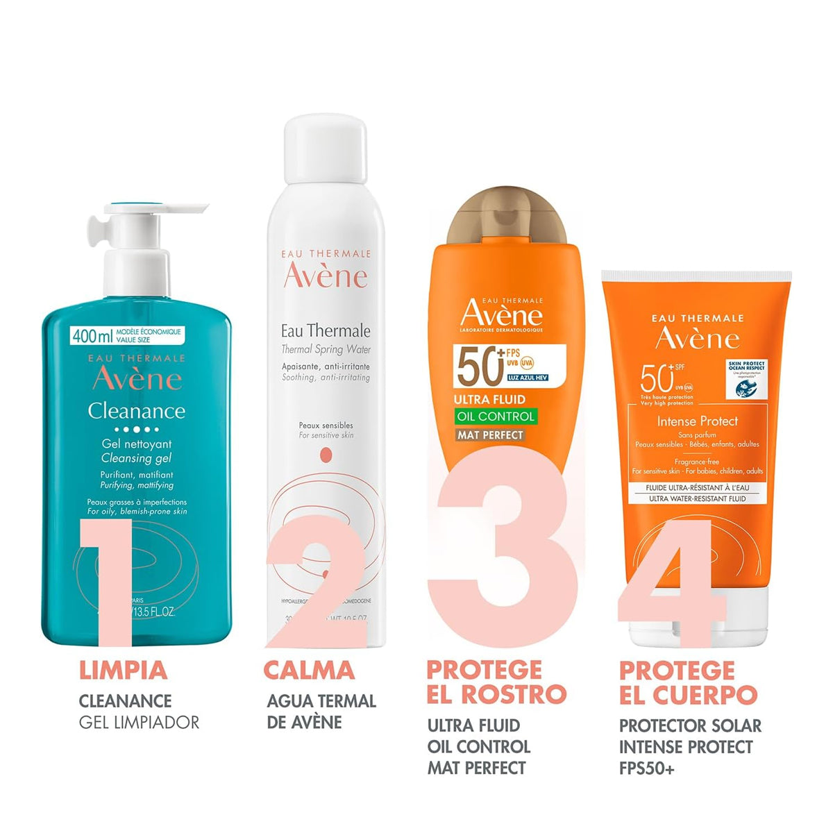 AVENE PROTECTOR SOLAR ULTRA FLUID MAT PERFECT SPF50+ 50ML