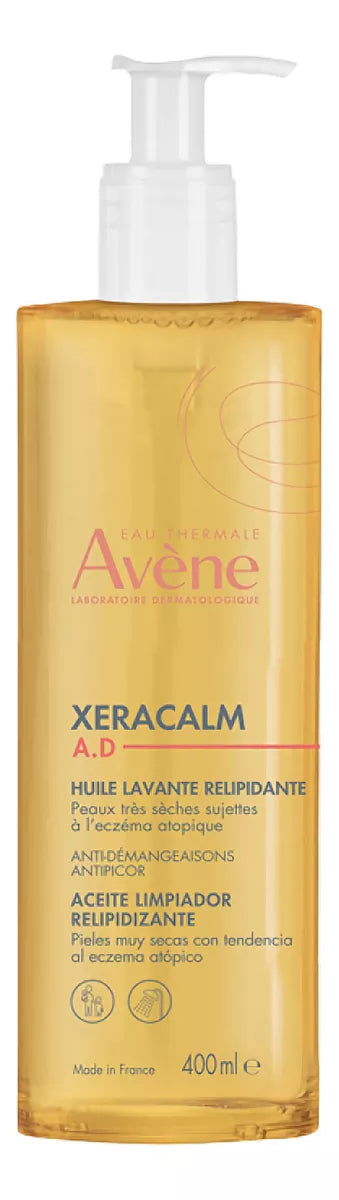 AVENE XERACALM A.D. ACEITE LIMPIADOR RELIPIDIZANTE 400ML