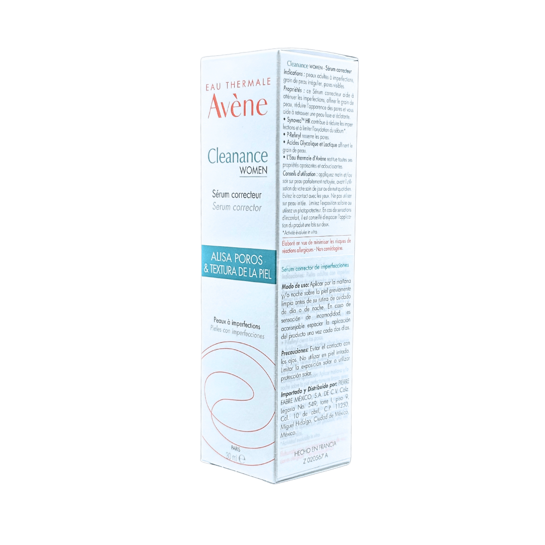 AVÉNE CLEANANCE WOMEN SÉRUM CORRECTOR 30ML