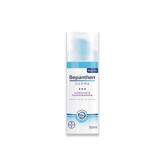 BEPANTHEN DERMA HIDRATANTE REGENERADORA CREMA FACIAL DE NOCHE 50ML