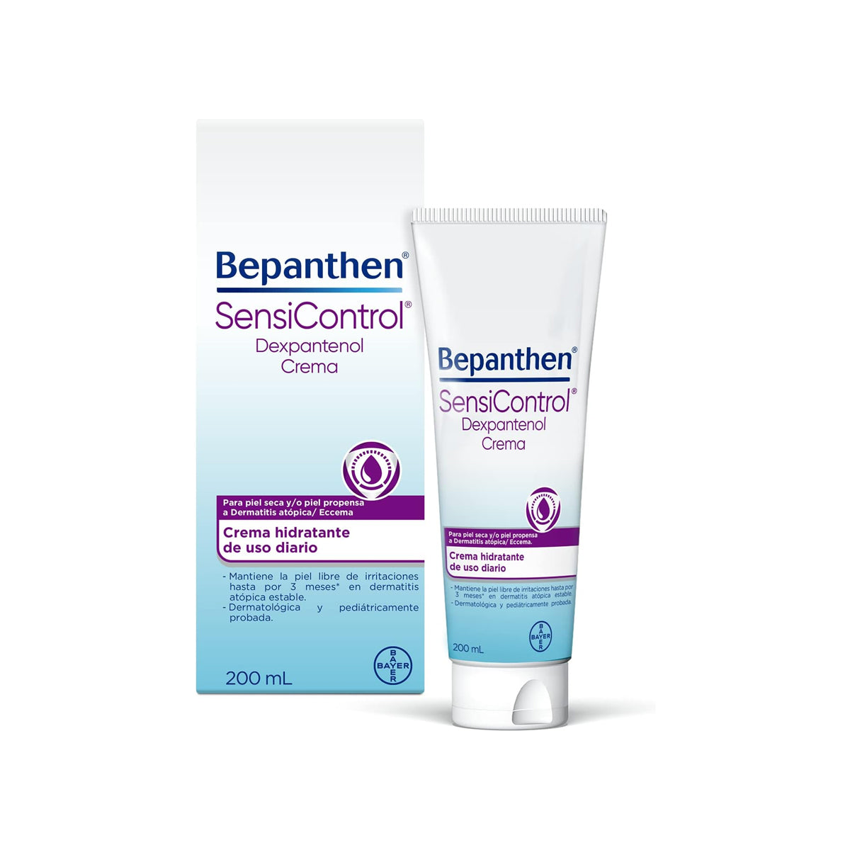 BEPANTHEN SENSICONTROL DEXPANTENOL CREMA HIDRATANTE 200ML