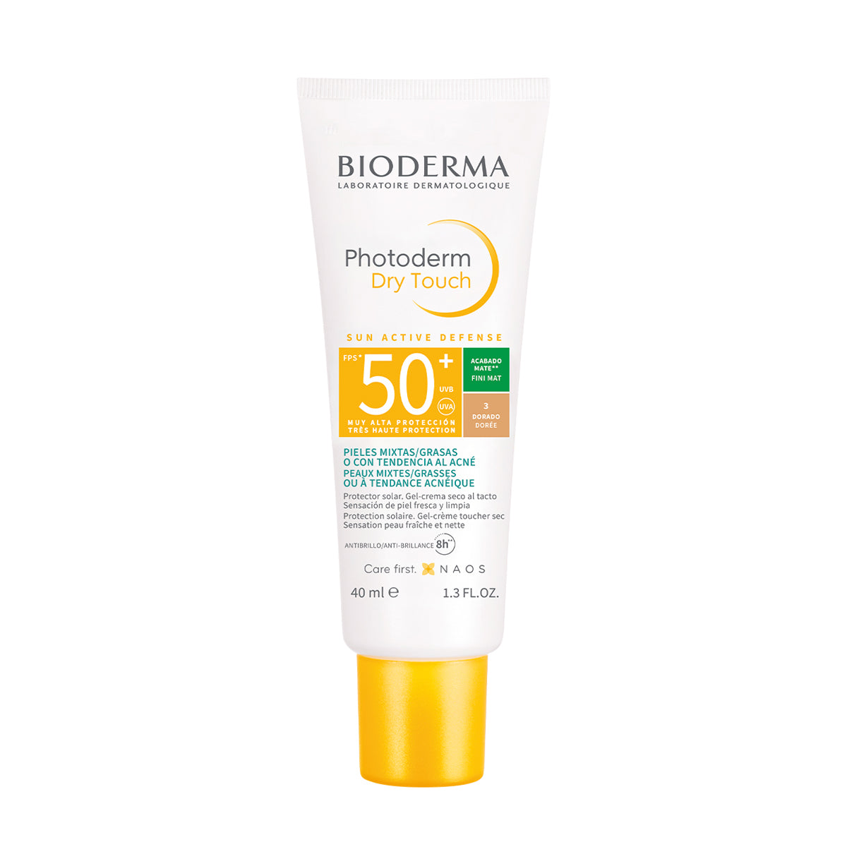 BIODERMA PHOTODERM DRY TOUCH SPF50+ DORADO 40ML