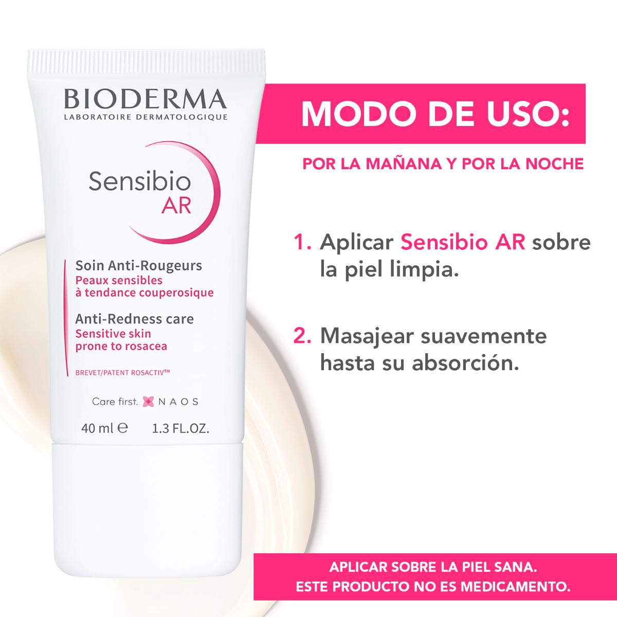 BIODERMA SENSIBIO AR ANTI REDNESS CARE 40ML