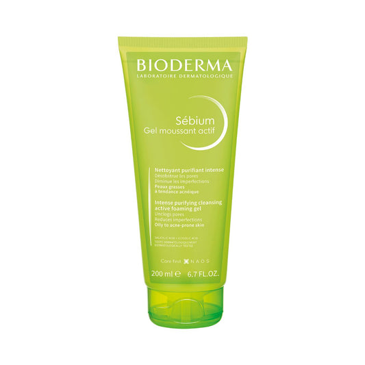 BIODERMA SÉBIUM GEL MOUSSANT ACTIF 200ML