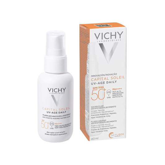 VICHY CAPITAL SOLEIL UV-AGE DAILY PROTECTOR SOLAR SPF50+ 40ML