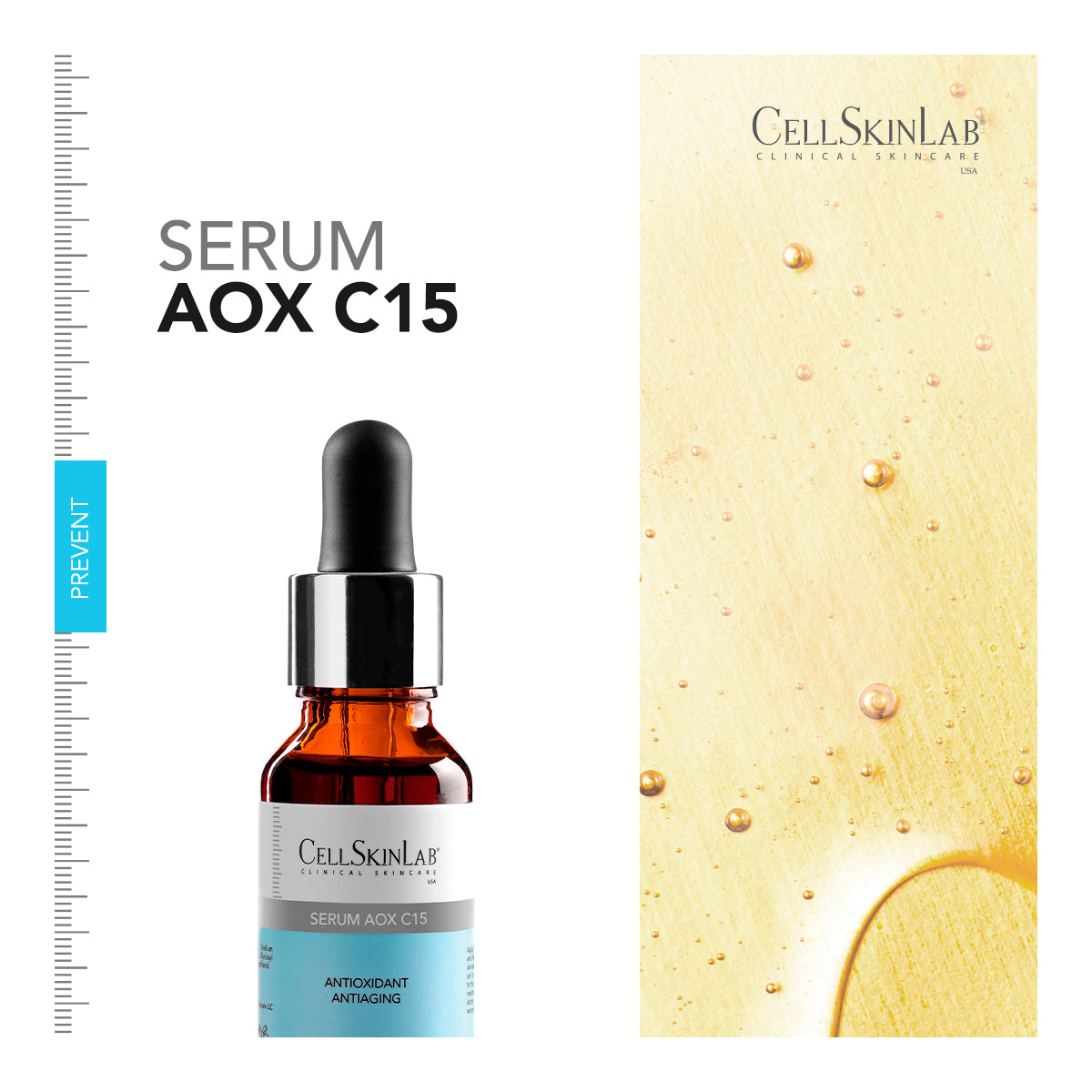 CELLSKINLAB SÉRUM AOX C15 ANTIOXIDANT ANTIAGING 15ML