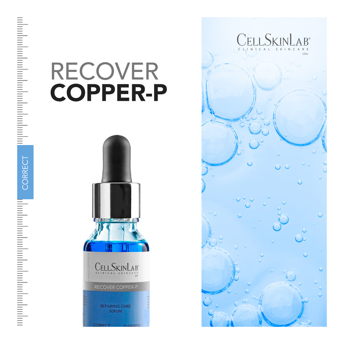 CELLSKINLAB RECOVER COPPER P REPAIRING CARE SÉRUM 15ML