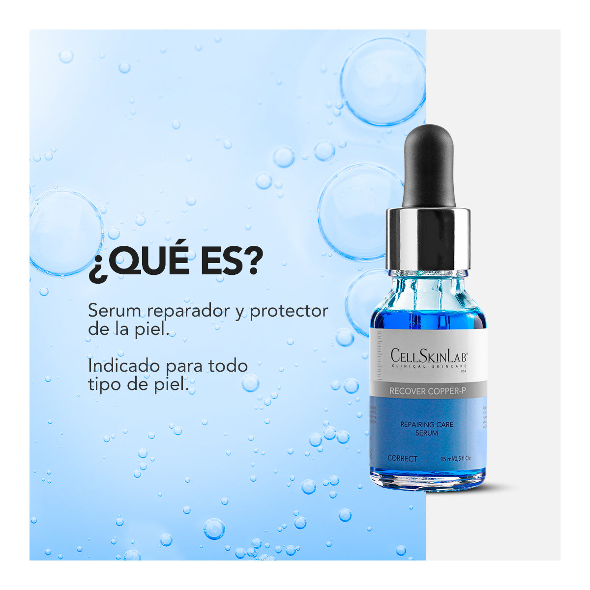 CELLSKINLAB RECOVER COPPER P REPAIRING CARE SÉRUM 15ML