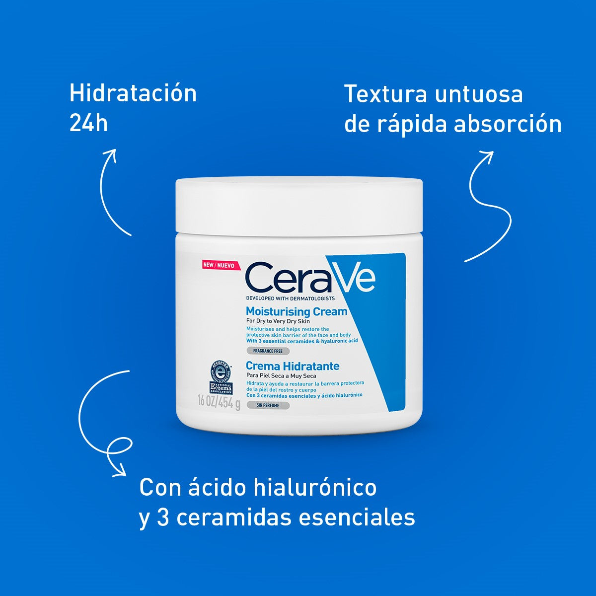CERAVE CREMA HIDRATANTE 542GR