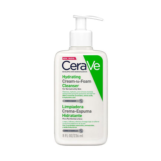 CERAVE CREMA LIMPIADORA ESPUMA HIDRATANTE 236ML