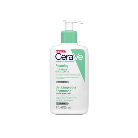 CERAVE GEL LIMPIADOR ESPUMOSO 2 236ML