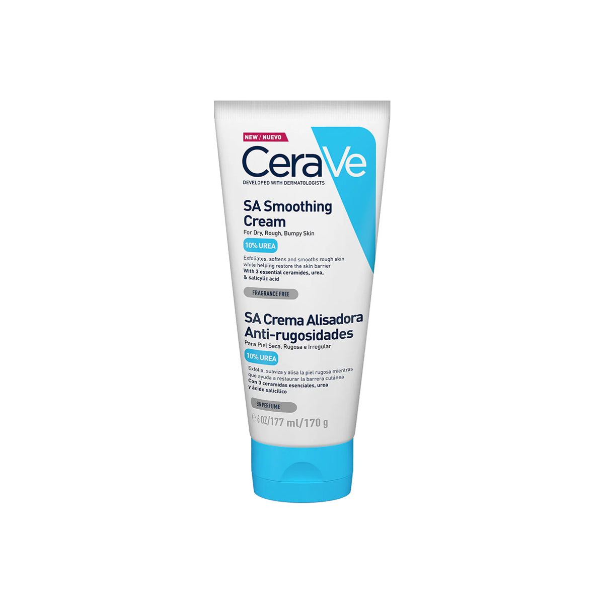CERAVE SA CREMA ALISADORA ANTI-RUGOSIDADES 10% ÚREA 177ML