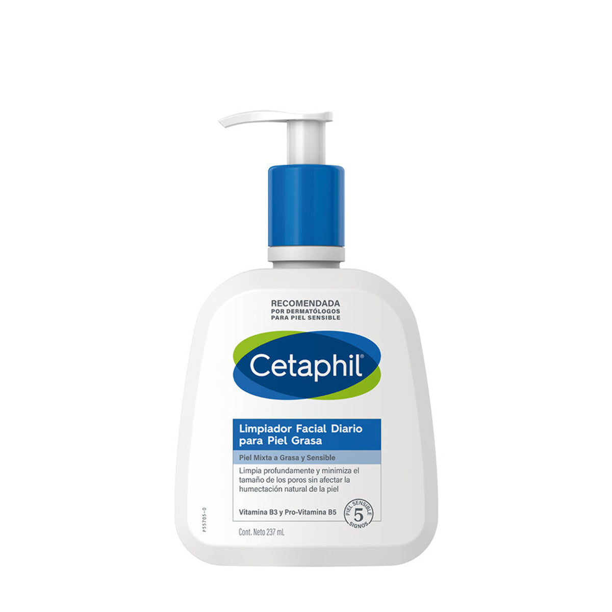 CETAPHIL LIMPIADOR FACIAL DIARIO PARA PIEL GRASA 237ML