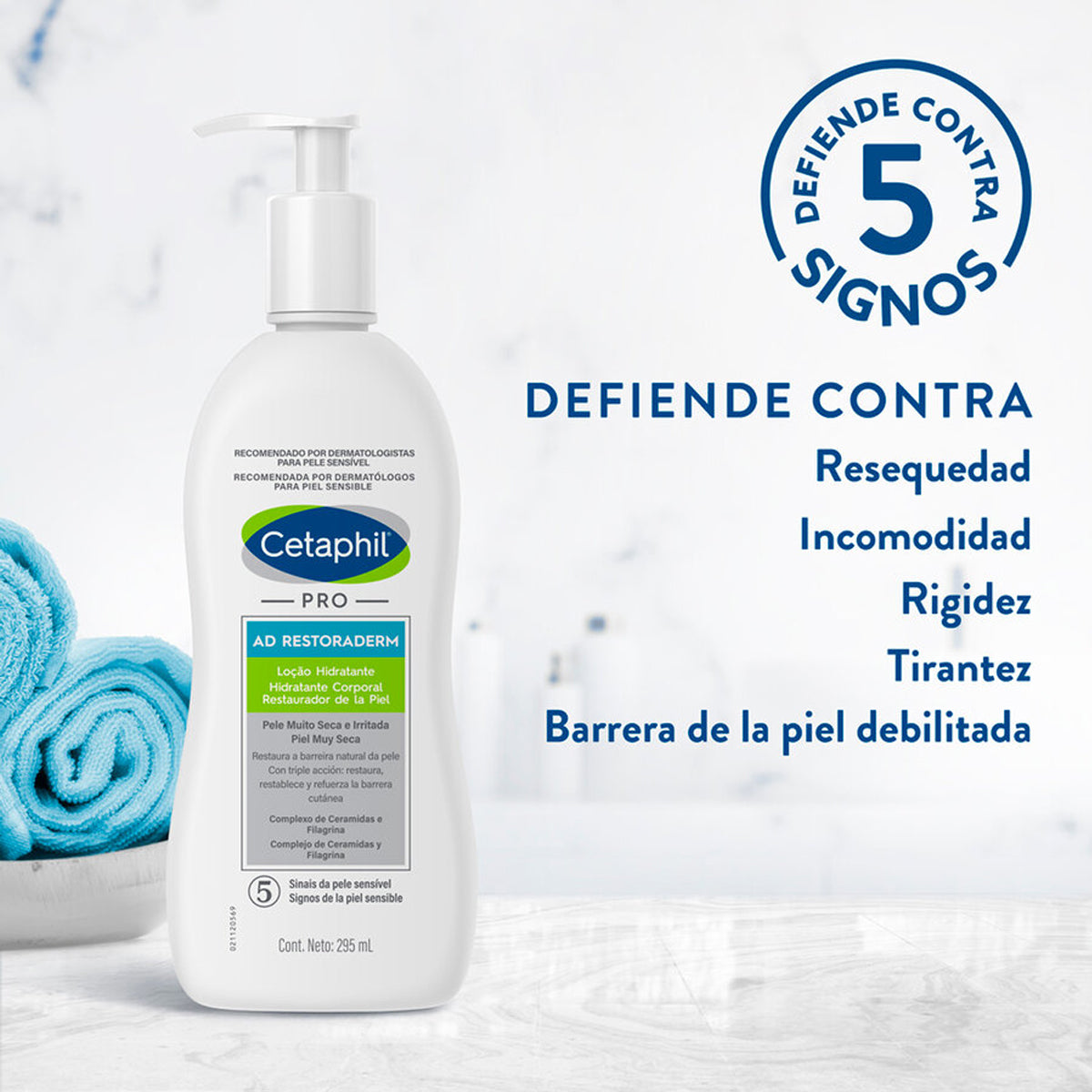 CETAPHIL PRO AD RESTORADERM HIDRATANTE CORPORAL 295ML