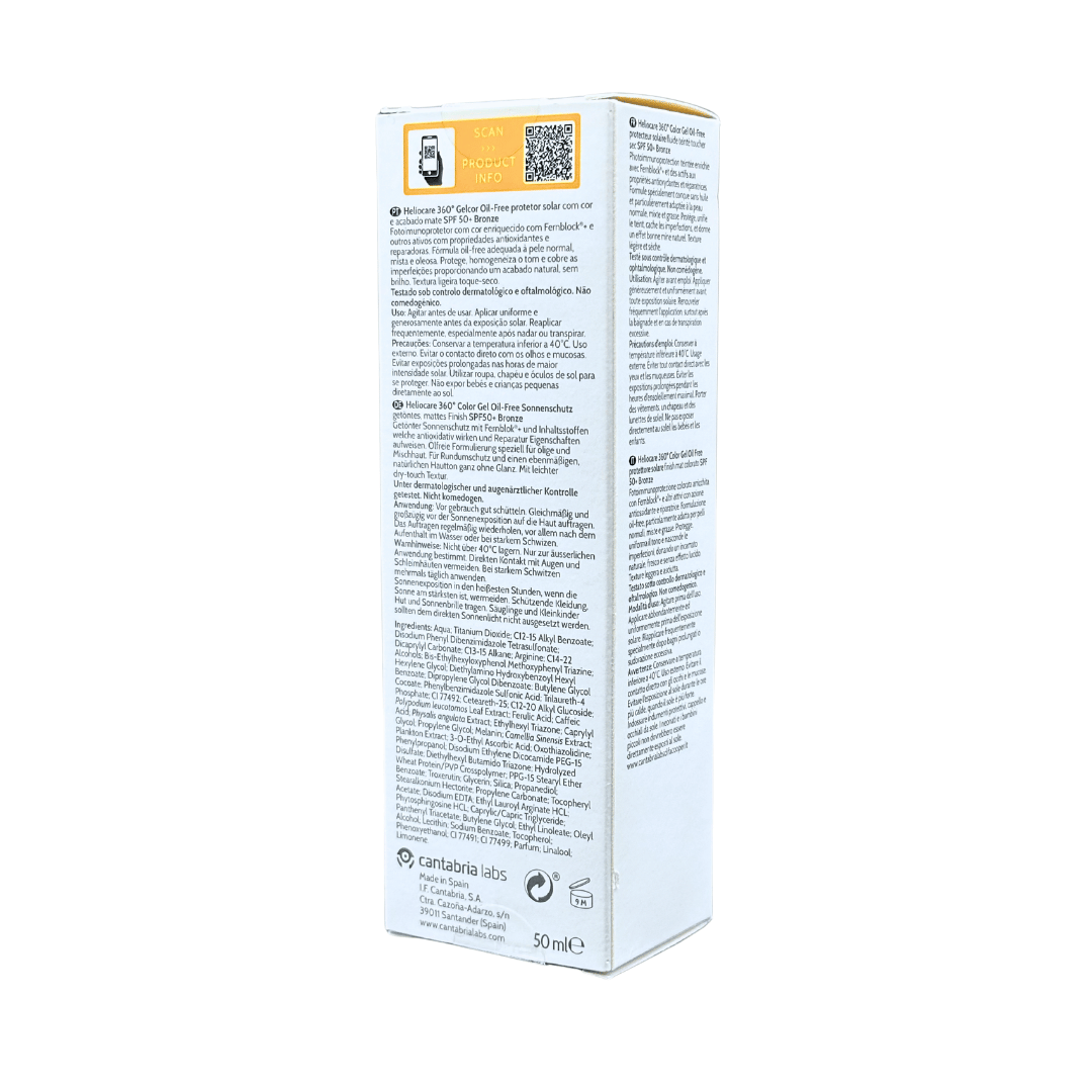 Cantabria Labs Heliocare 360 Gel Oil Free Bronze