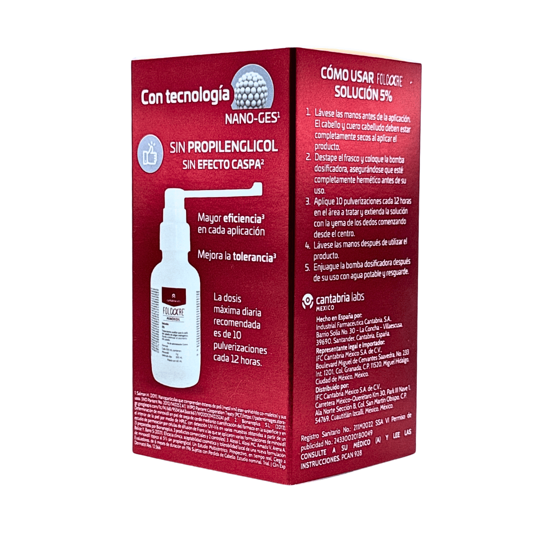 Cantabria Labs Folcare Minoxidil solución 5%