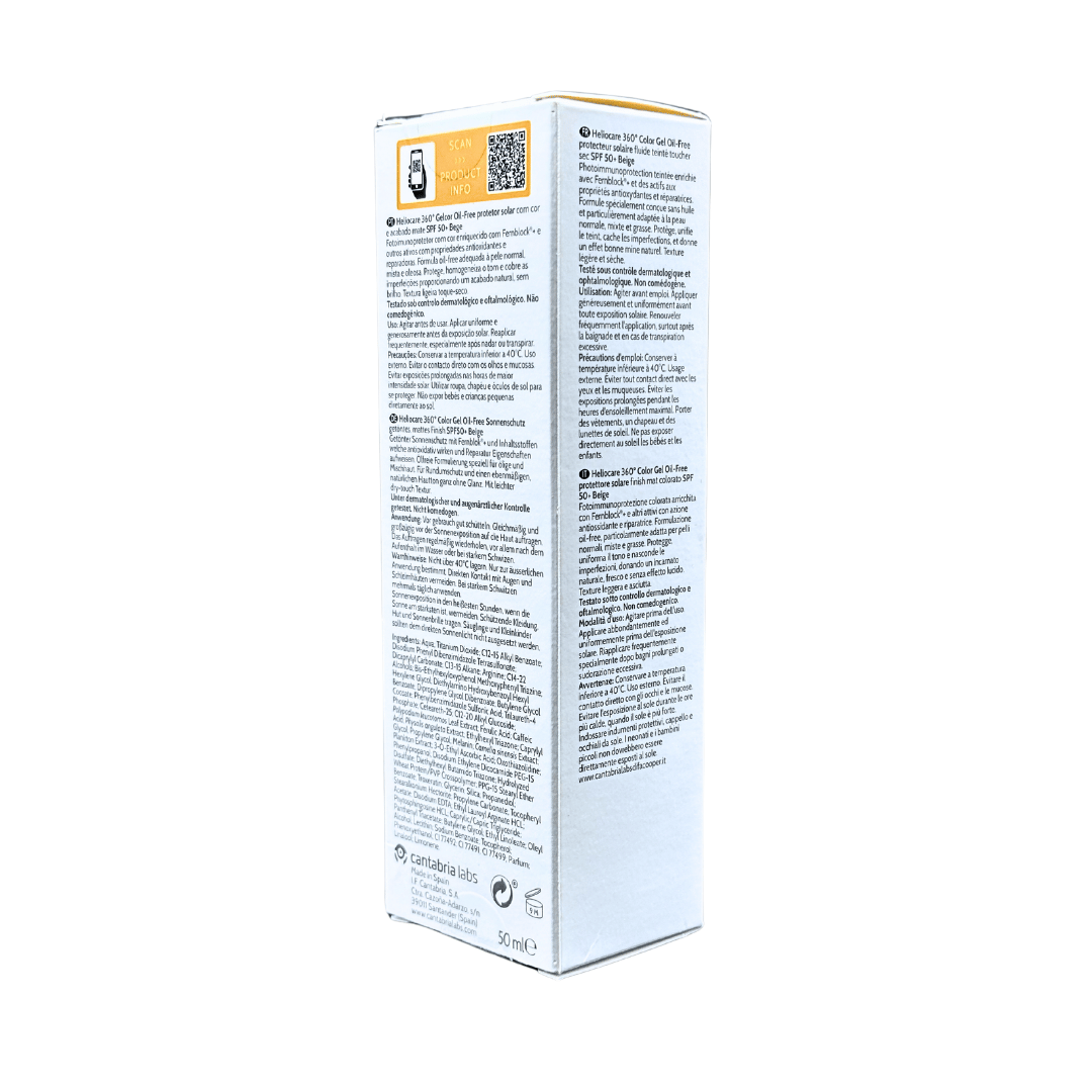 Cantabria Labs Heliocare Gel Oil Free Beige