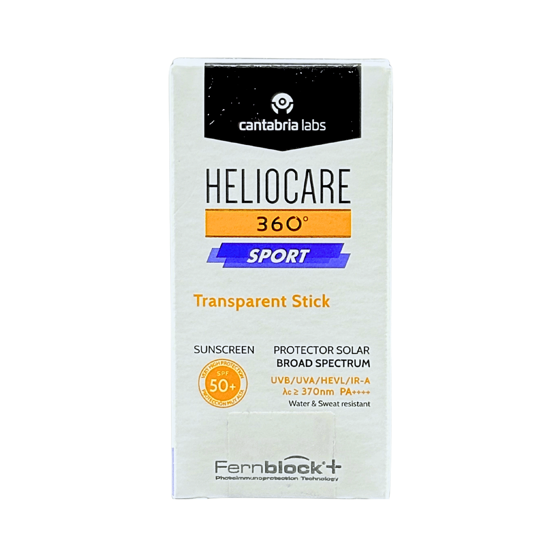 Cantabria Heliocare 360 Sport Transparent Stick SPF 50+