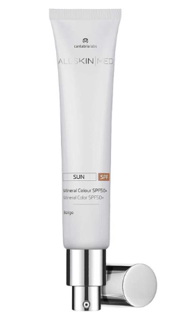 ALLSKIN MED BEIGE MINERAL COLOUR SPF50+ 50ML