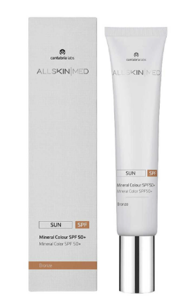 ALLSKIN MED BRONZE MINERAL COLOUR SPF50+ 50ML