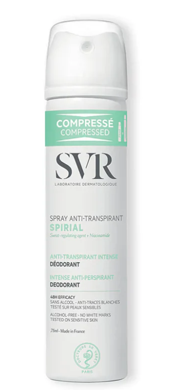SVR SPRAY ANTI-TRANSPIRANTE SPIRIAL DEODORANT  75 ML