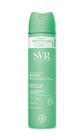 SVR SPRAY VEGETAL SPIRIAL DEODORANT 24 HORAS 75 ML DRY EFFECT
