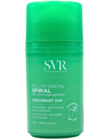 SVR ROLL-ON VEGETAL SPIRIAL DEODORANT 24 HORAS 50 ML