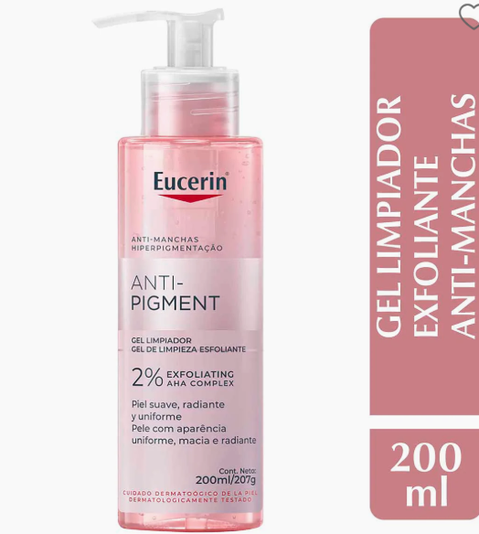 EUCERIN ANTI-PIGMENT GEL LIMPIADOR EXFOLIANTE 200 ML