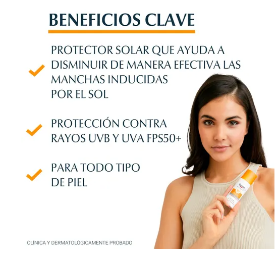 EUCERIN SUN FACIAL FPS50+ 50ML PIGMENT CONTROL ANTI-MANCHAS