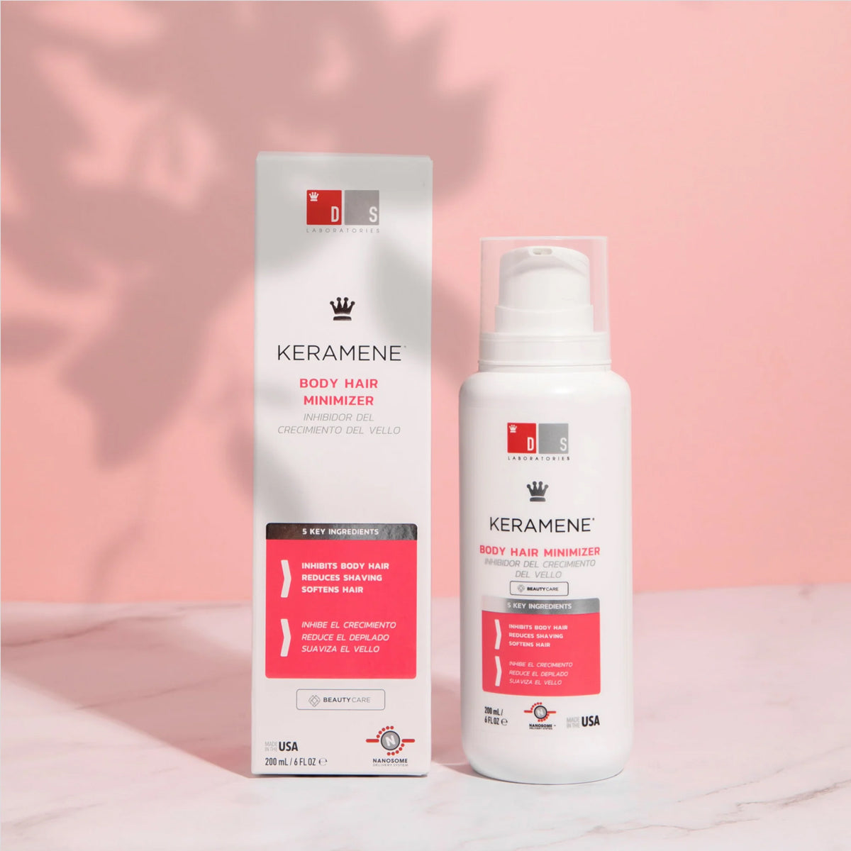 DS LABS KERAMENE BODY HAIR MINIMIZER GEL 200ML